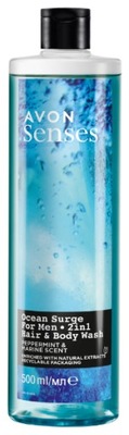 avon męski ŻEL prysznic 2-w-1 OCEAN SURGE 500 ml