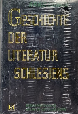 Geschichte der Literatur Schlesiens Arno Lubos
