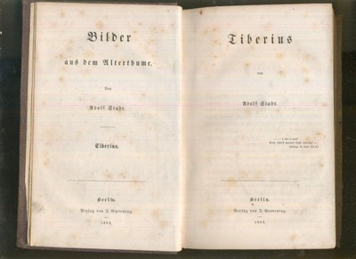 TIBERIUS; Adolf Stahr; 1863