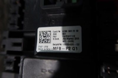 Модуль коробка предохранителей a1665402350 mercedes ml w166 фото №1