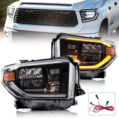 UNIDAD FAROS COMPLETO DIODO LUMINOSO LED DO FAROS PARTE DELANTERA TOYOTA TUNDRA 2014-2020 