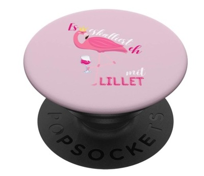 Uchwyt na palce PopSockets Flaming z kieliszkiem