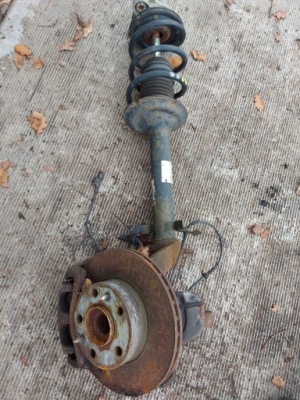 Fiat ducato iii амортизационная стойка поворотный кулак левая 50707078 фото №1