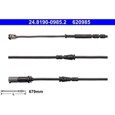 Датчик тормозных колодок перед bmw i3 13- фото №1