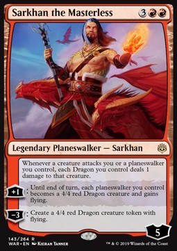 Sarkhan the Masterless - War of the Spark