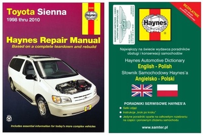 TOYOTA SIENNA (1998-2010) MANUAL REPARACIÓN HAYNES +GRATIS 24H  