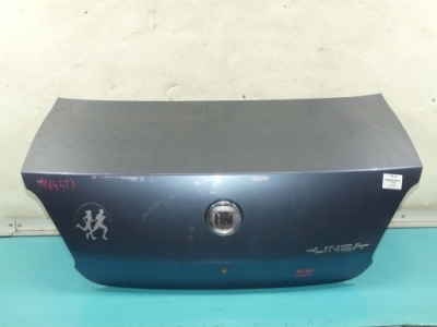 Крышка багажника задняя fiat linea sedan 4d niebieski 408 фото №1