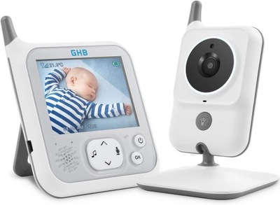 Elektroniczna niania GHB Babyphone 3,2" TFT LCD