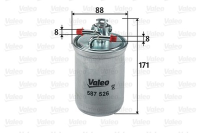 FILTRO COMBUSTIBLES - DIESEL VW SHARAN 1.9 DIESEL 12/2006  