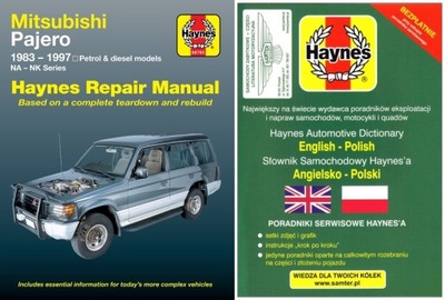 MITSUBISHI PAJERO (1983-1997) MANUAL REPARACIÓN HAYNES +GRATIS 24H  