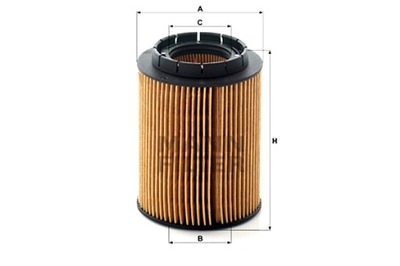 MANN-FILTER FILTRAS ALYVOS AUDI A4 A6 1.9TDI 94- FORD GALAXY MANN-FILTER 