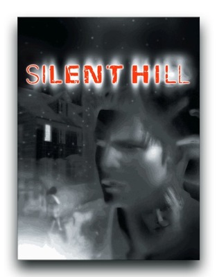 Silent Hill - OBRAZ 60x40 plakat gra 3 4 2 horror