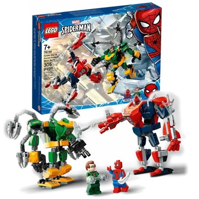 LEGO Marvel Super Heroes Bitwa mechów Spider-Mana i Doktora 76198