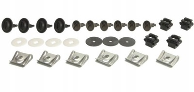 SET CLAMP ATTACHMENT CAPS ENGINE VW PASSAT  