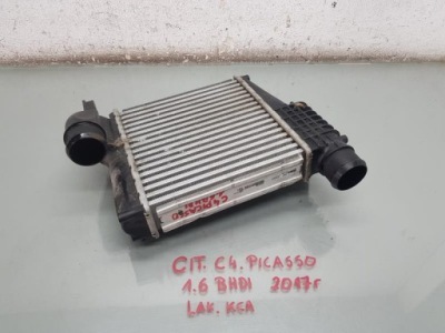 Радіатор інтеркулер citroen c4 picasso 2 1.6 bhdi p9675627980 фото №1