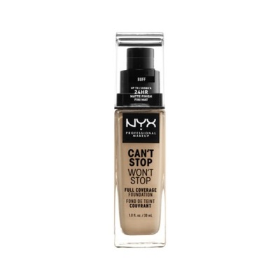 NYX Can't Stop Won't Stop 24H Długotrwały podkład matujący Buff