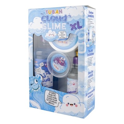 ZESTAW – DIY TUBAN SLIME – CHMURKA XL