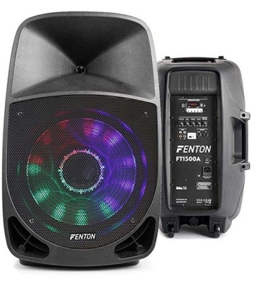 Kolumna aktywna z LED Fenton FT1500A USB SD MP3