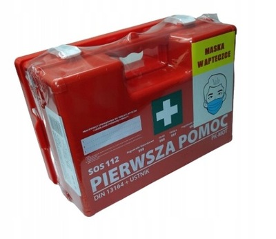 ПЛАСТИКОВЫЙ АПТЕЧКА PRZEMYSŁOWA BIURO FIRMA K10 DIN13164 +КАРТРИДЖ +MASECZKI