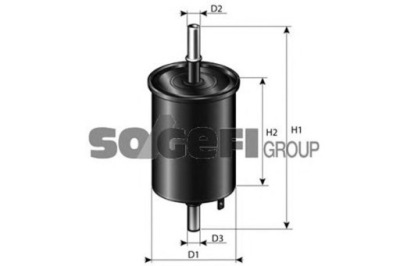 Фильтр топлива purflux 96537170 j1330902 sp2170 df77 фото №1