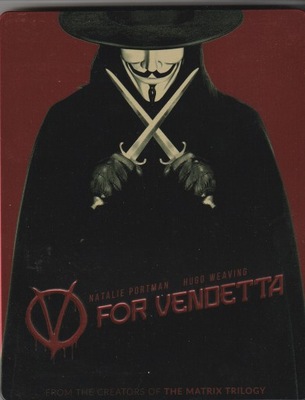 V jak vendetta Blu-Ray steelbook POLSKY LEKTOR