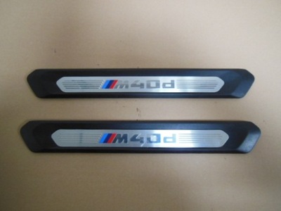 Молдинг поріг накладка bmw x3g01 x4g02 m40d фото №1
