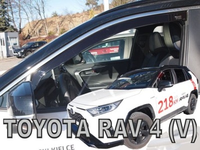 DEFLECTORES VENTANAS HEKO TOYOTA RAV4 V 2019-.. PARTE DELANTERA  