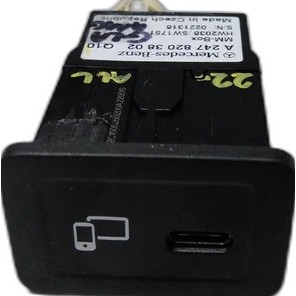 A2478203802 роз'єм port usb mercedes gla w247 фото №1