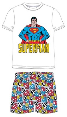 SUPERMAN piżama letnia 116 cm 5-6 lat