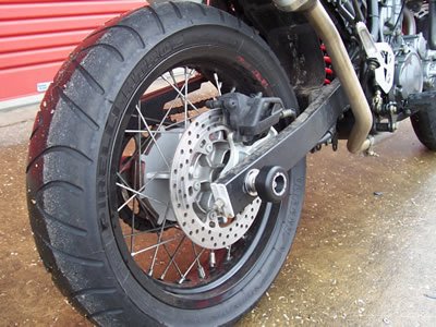 SLIDER ВАЖЕЛЯ RG RACING XT660X/R, XTZ660 TENERE ЧОРНИЙ 