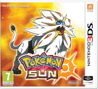 Pokémon Sun - anglická obálka - NEW, FOLIA