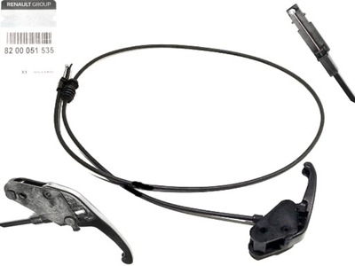 Трос капот ручка тягa renault megane ii oryg фото №1