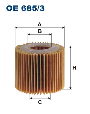 FILTRO ACEITES FILTRON OE685/3 OE6853  