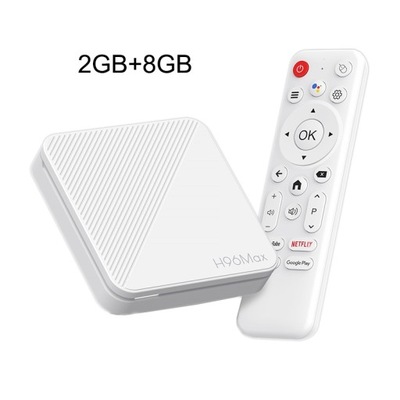 Smart TV Box H96 Max Android 14 WiFi6 BT Pilot Control 4K Quad Core