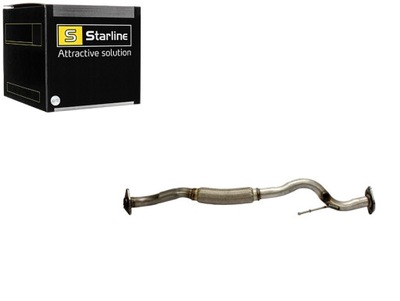 Труба вихлопна труба nissan almera 1.8i 03 01-08 02 starline фото №1