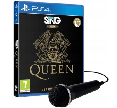 Let's Sing Presents Queen + Mikrofon PS4 Karaoke
