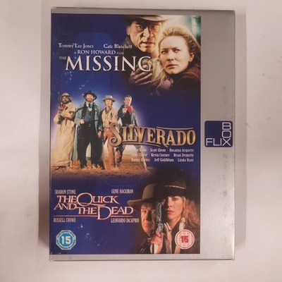 MISSING / SILVERADO / THE QUICK AND THE DEAD DVD