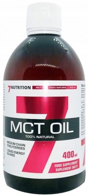 Dieta Ketogeniczna Olej MCT C8 400ml 7 Nutrition