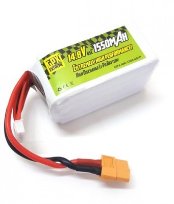 1550mAh 14.8V 45C GPX Extreme