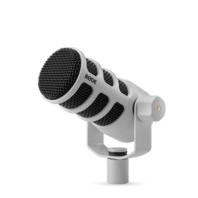 RODE PODMIC WHITE - Mikrofon dynamiczny podcast