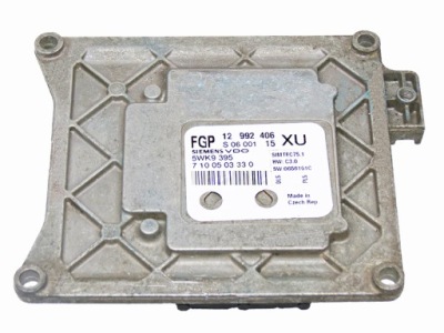 Бортовий комп'ютер ecu zafira 1.8 12992406 xu fgp 5wk9395 фото №1