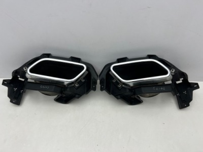 Mercedes amg gt r190 наконечник вихлоп ліва права оригінал комплект 14- фото №1