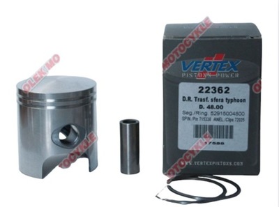 VERTEX ПОРШЕНЬ TOP PERFORMANCES SKUTERY 50 (НАБОР 75CCM) (48,40MM=+0,40) ПАЛЕЦ