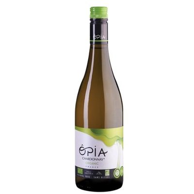 Białe Wino Opia Chardonnay bez Siarczynów 0,75l