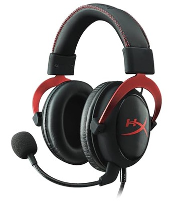 Słuchawki HyperX Cloud II Headset Red Gamingowe