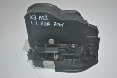 Замок дверь левый задняя bmw e83 x3 7 pin фото №1