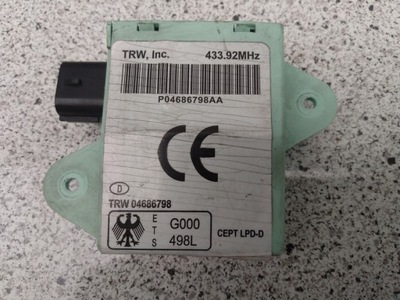 Модуль імобілайзер p04686798aa chrysler voyager фото №1