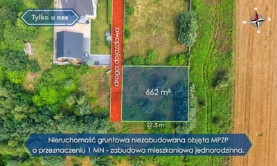 Działka, Częstochowa, 662 m²