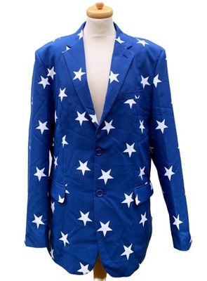 Marynarka Granatowa Gwiazdki Gwiazdy OppoSuits 58 Blezer