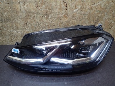 Лампа перед левая vw golf vii 7 lift full led фото №1